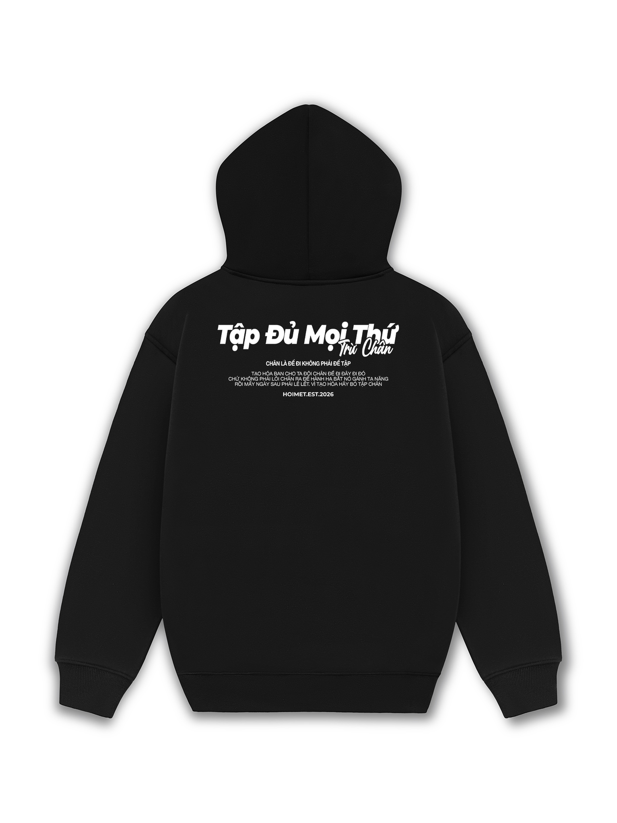 Áo Hoodie Nỉ Hai Da Tập Đủ Mọi Thứ