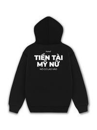 Áo Hoodie Nỉ Hai Da Tiền Tài Mỹ Nữ