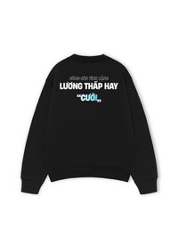 Áo Sweater Nỉ Hai Da Lương Thấp Hay Cười