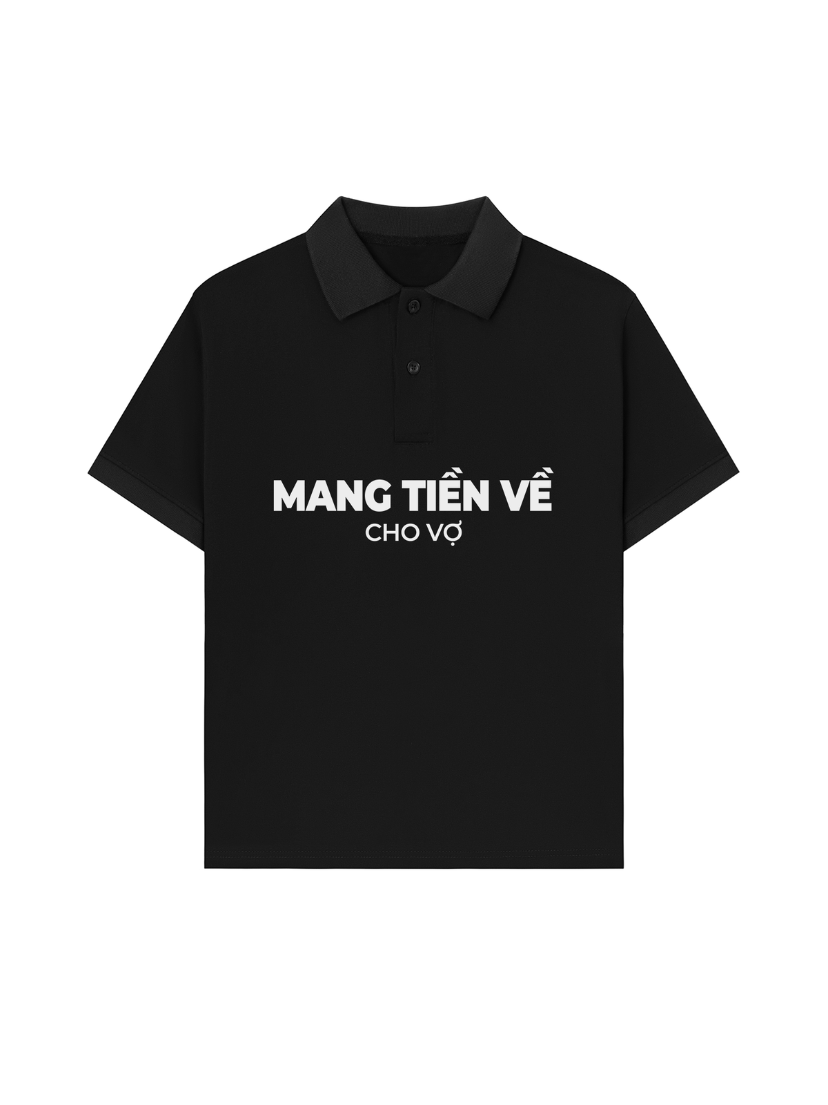 Áo Polo Relaxed Fit Mang Tiền Về Cho Vợ