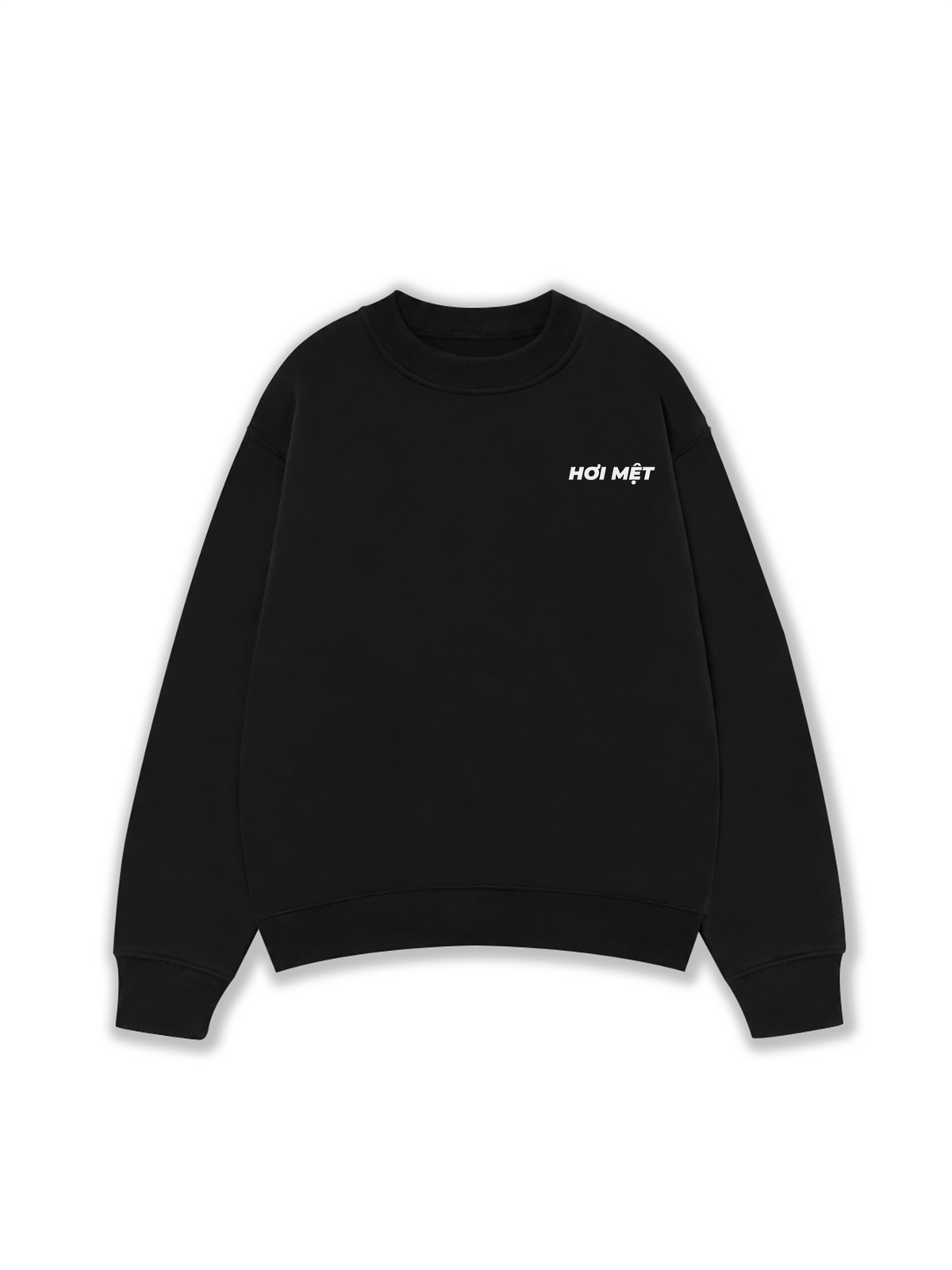 Áo Sweater Nỉ Hai Da Sống Nay Stress Mai