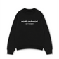 Áo Sweater Nỉ Hai Da Người Chăm Chỉ