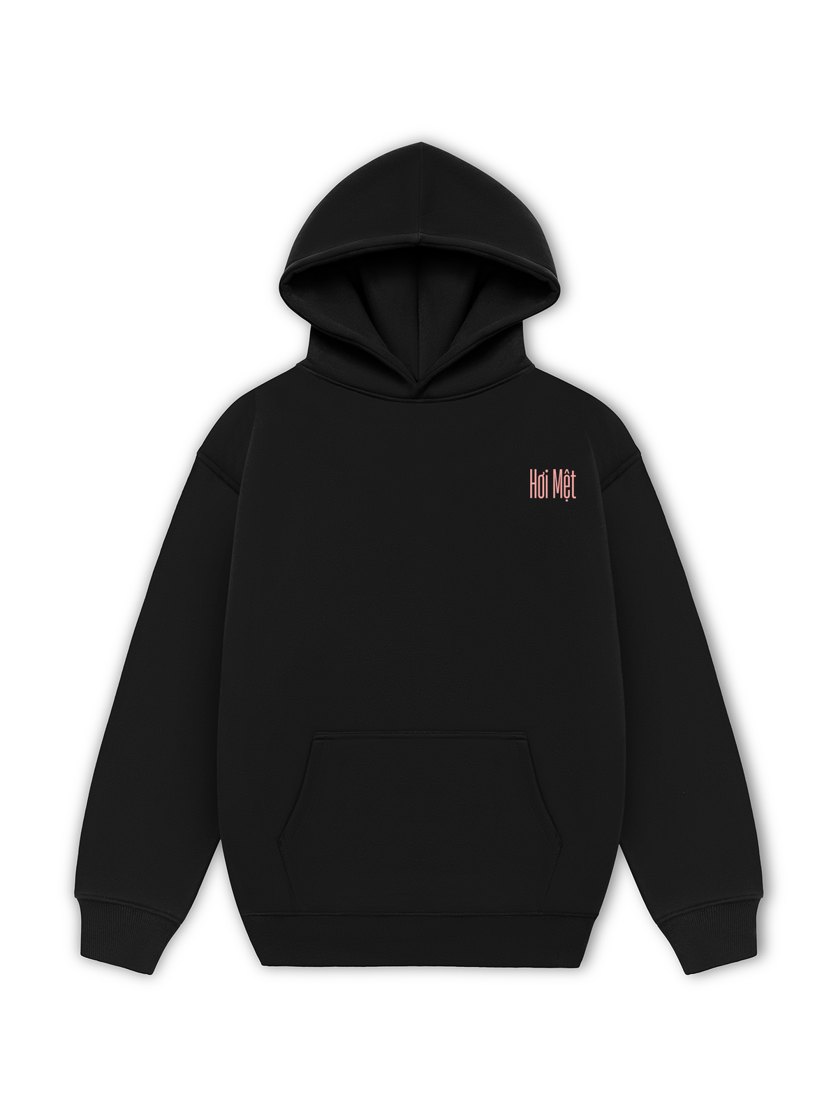 Áo Hoodie Nỉ Hai Da Chỉ Ăn Không Tập