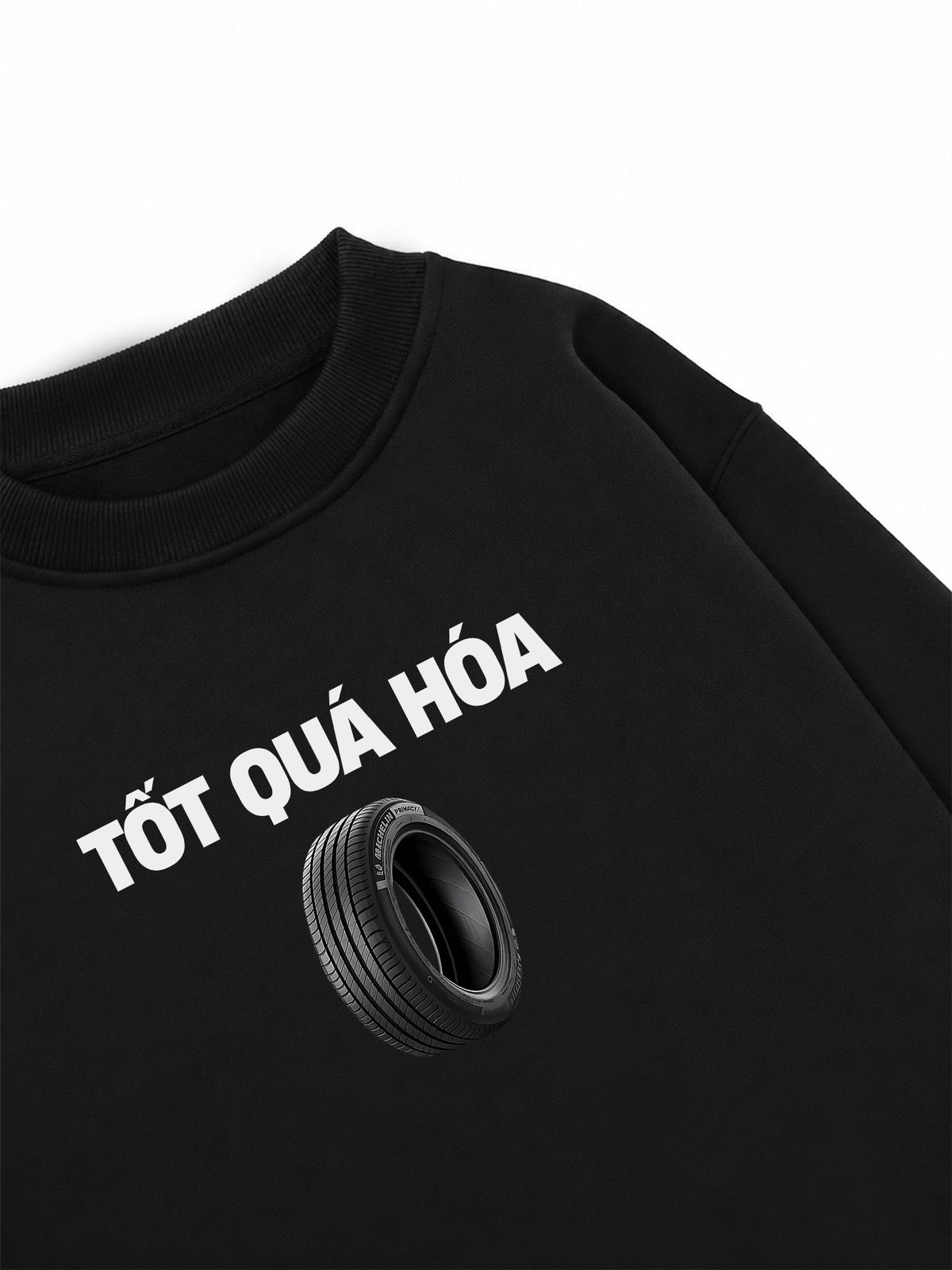 Áo Sweater Nỉ Hai Da Tốt Quá Hóa Lốp