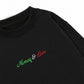 Áo Sweater Nỉ Hai Da Tiền Âm Và Tình Yêu
