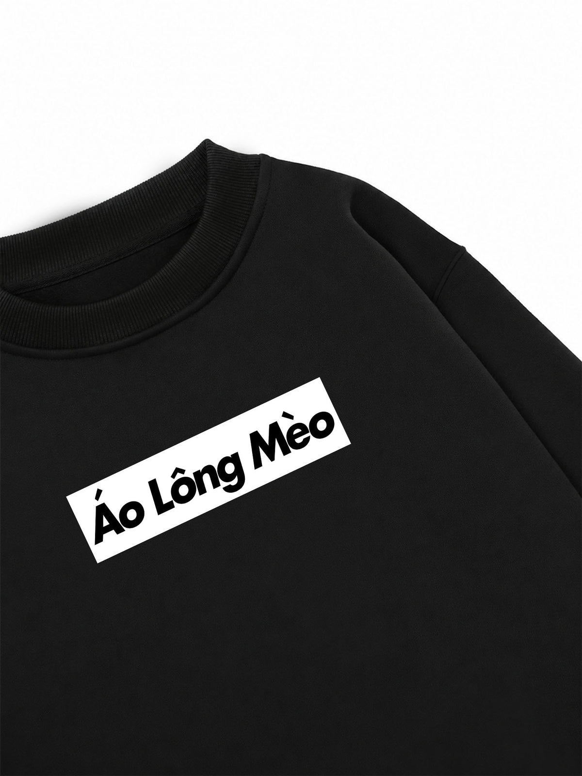 Áo Sweater Nỉ Hai Da Áo Lông Mèo