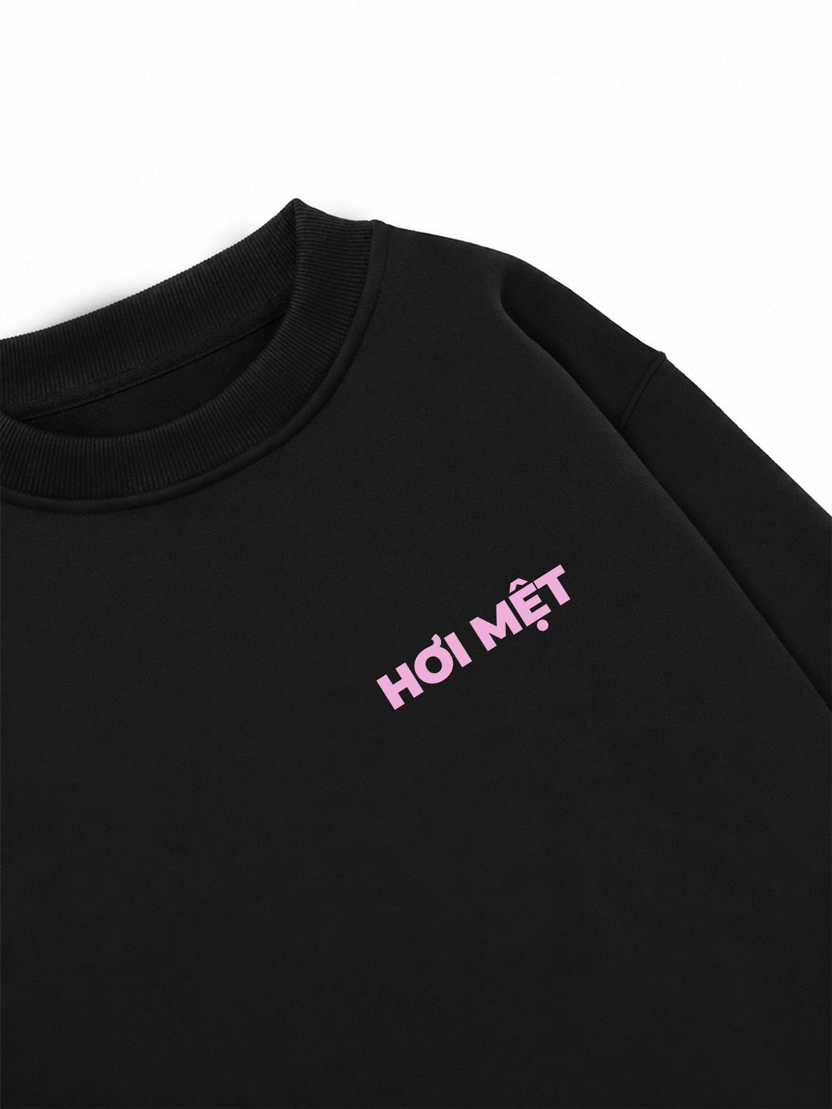 Áo Sweater Nỉ Hai Da Nghèo Cho Sạch