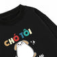 Áo Sweater Nỉ Hai Da Chó Ăn Sang Hơn Tôi