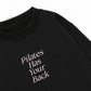 Áo Sweater Nỉ Hai Da Pilates Has Your Back