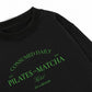 Áo Sweater Nỉ Hai Da Pilates And Matcha