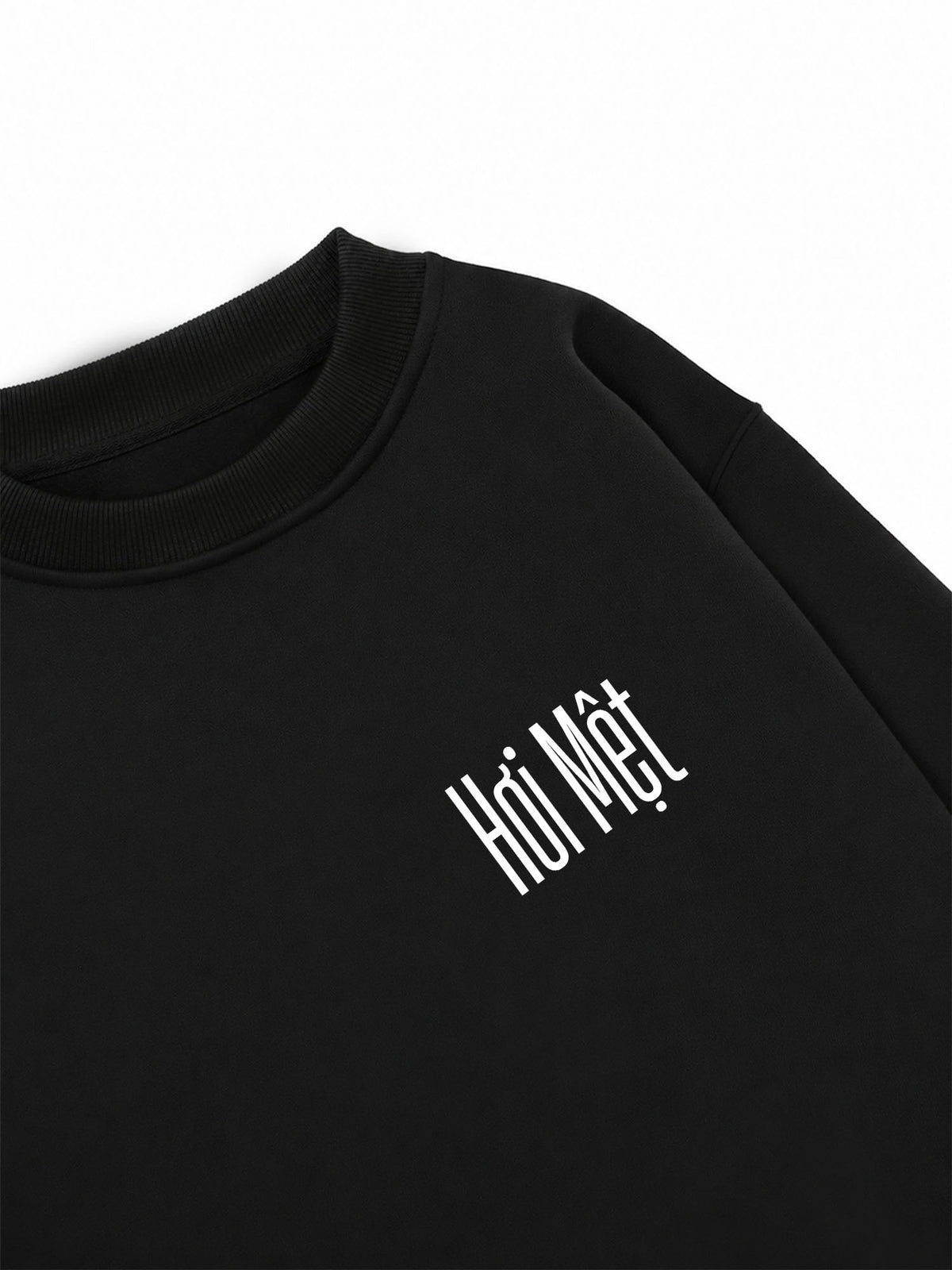Áo Sweater Nỉ Hai Da Tôi Làm Việc Vất Vả