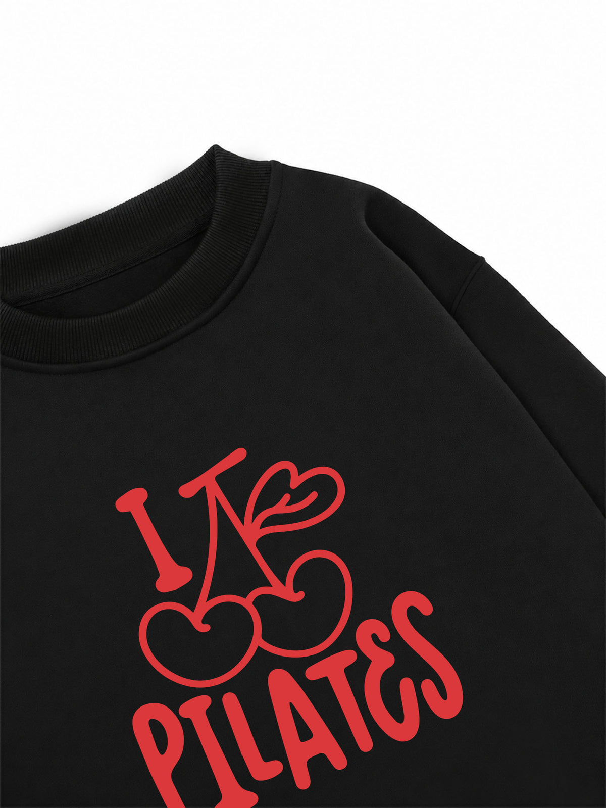 Áo Sweater Nỉ Hai Da Love Pilates
