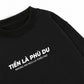 Áo Sweater Nỉ Hai Da Tiền Là Phù Du