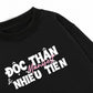 Áo Sweater Nỉ Hai Da Manifest Độc Thân Và Nhiều Tiền