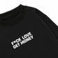 Áo Sweater Nỉ Hai Da Fuck Love Get Money