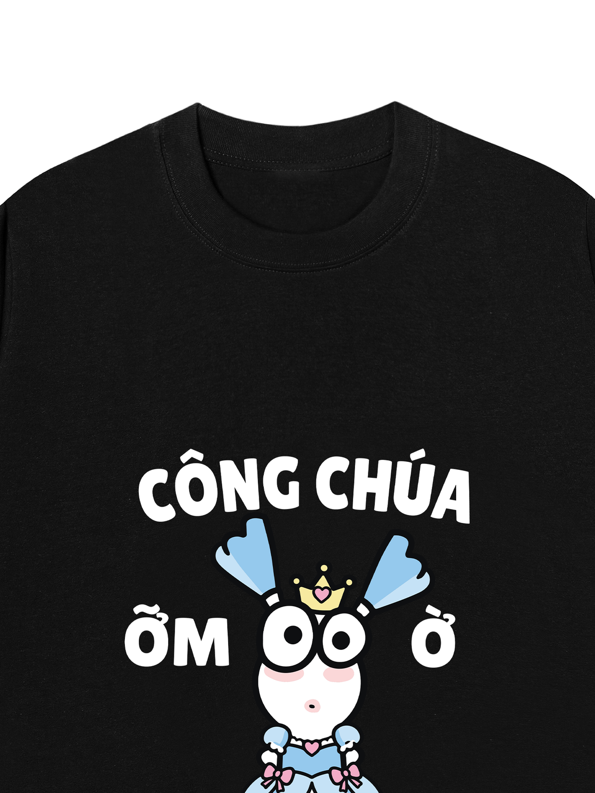 Áo Thun Relaxed Fit Công Chúa Ỡm Ờ