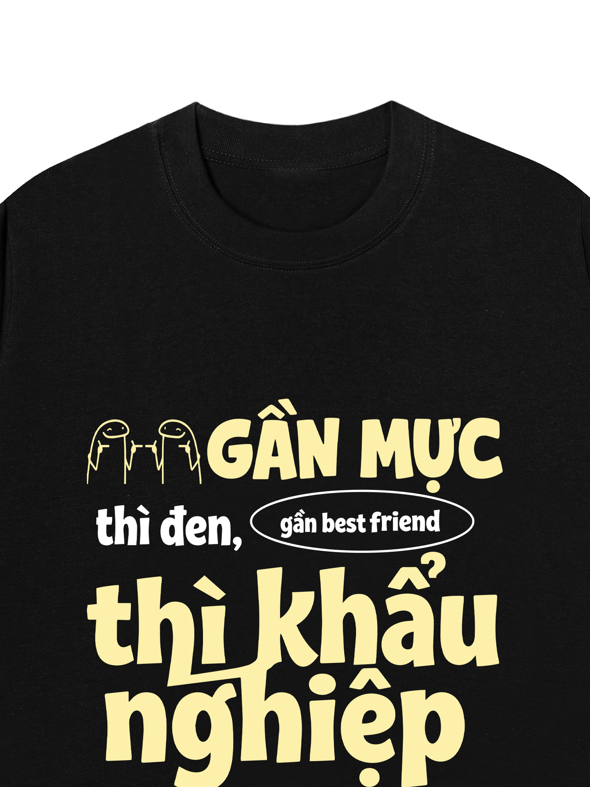 Áo Thun Relaxed Fit Gần Mực Thì Đen