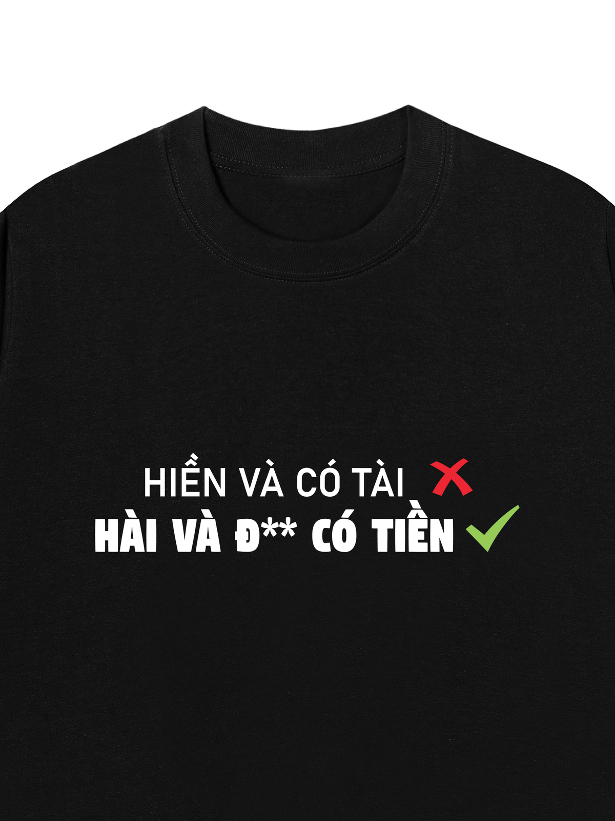 Áo Thun Relaxed Fit Hiền Và Có Tài