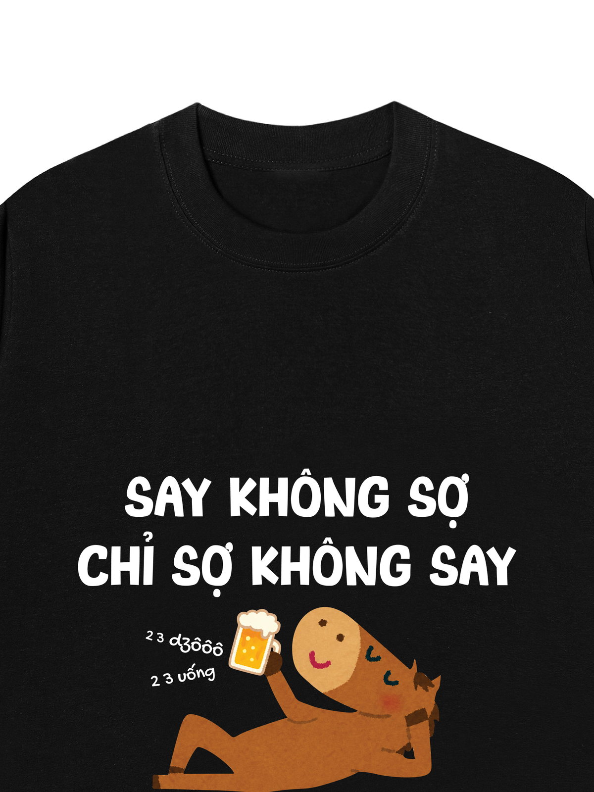 Áo Thun Relaxed Fit Say Không Sợ