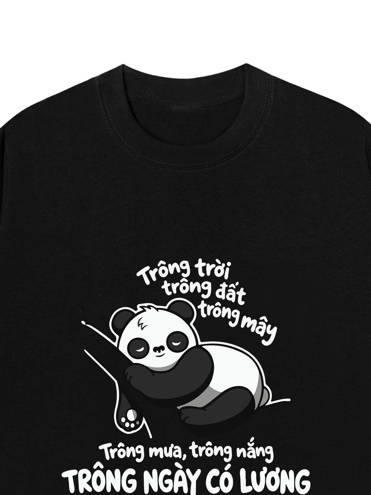 Áo Thun Relaxed Fit Trông Mưa Trông Nắng Trông Ngày Có Lương