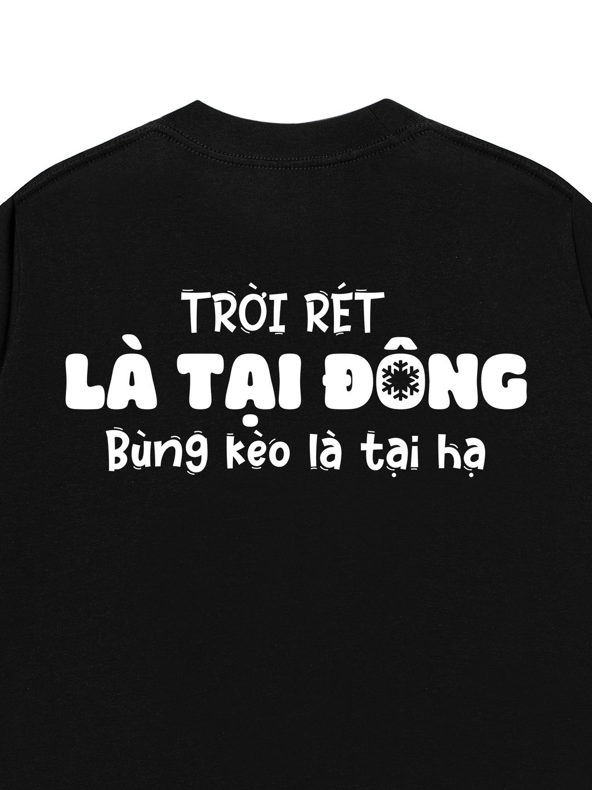Áo Thun Relaxed Fit Trời Rét Là Tại Đông