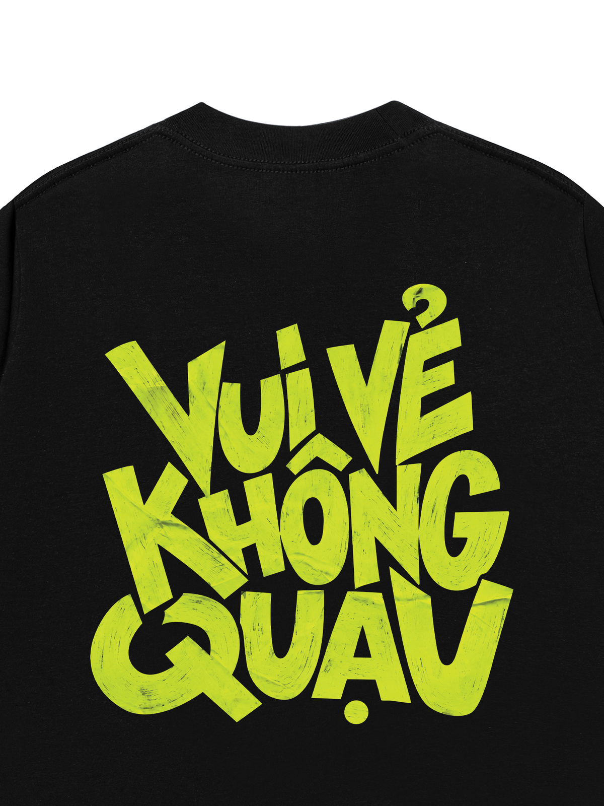 Áo Thun Relaxed Fit Vui Vẻ Không Quạu