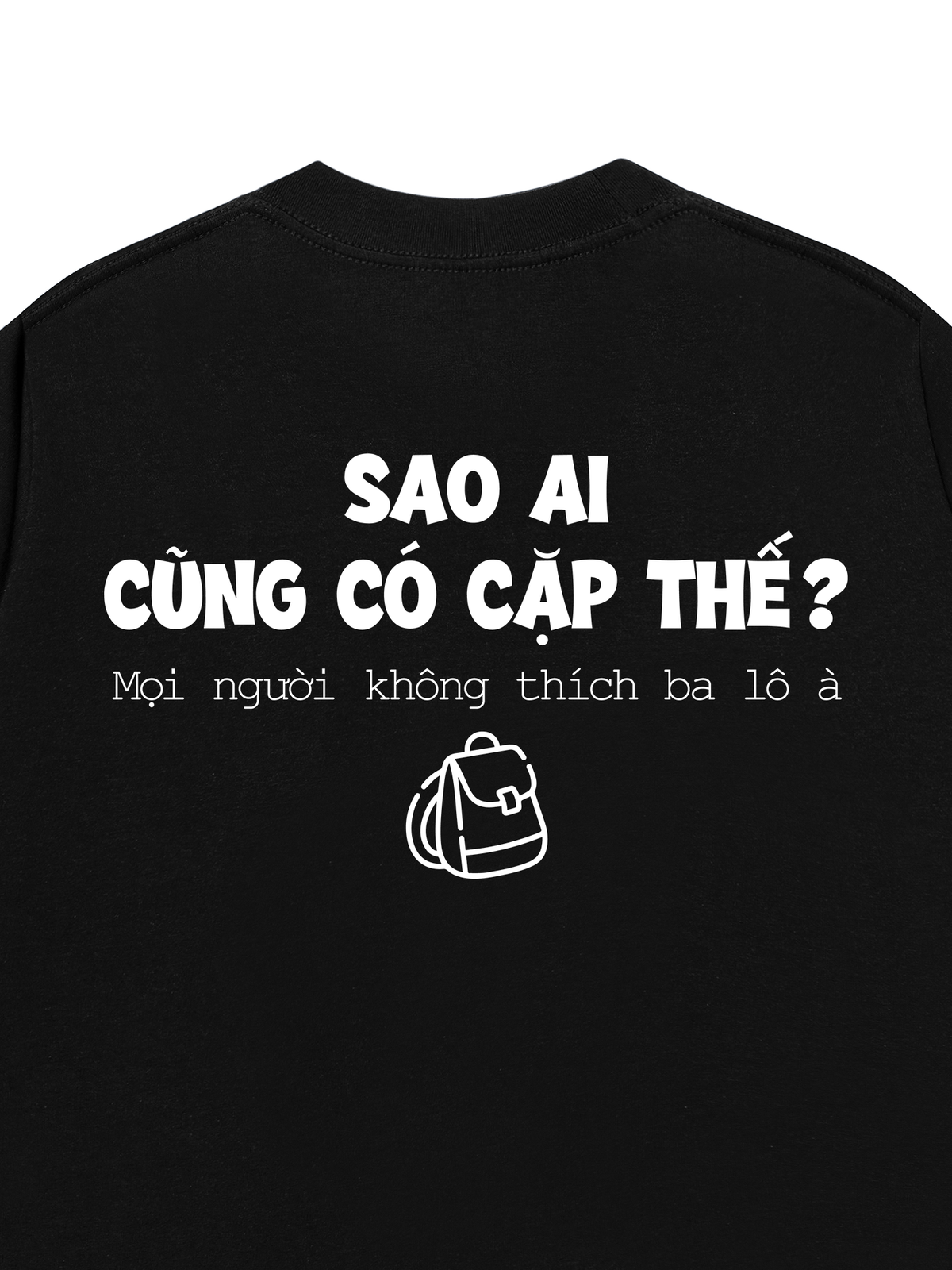 Áo Thun Relaxed Fit Sao Ai Cũng Có Cặp Thế