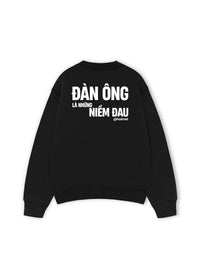 Áo Sweater Nỉ Hai Da Đàn Ông Là Những Niềm Đau