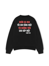 Áo Sweater Nỉ Hai Da Chốn Xa Hoa