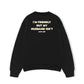 Áo Sweater Nỉ Hai Da  My Husband Isnt Fiendly