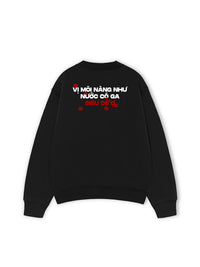 Áo Sweater Nỉ Hai Da  Vị Môi Nàng
