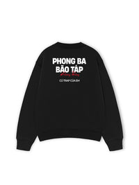 Áo Sweater Nỉ Hai Da Cú Trap Của Em