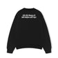 Áo Sweater Nỉ Hai Da Lười