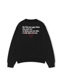 Áo Sweater Nỉ Hai Da Anh Nhớ Em