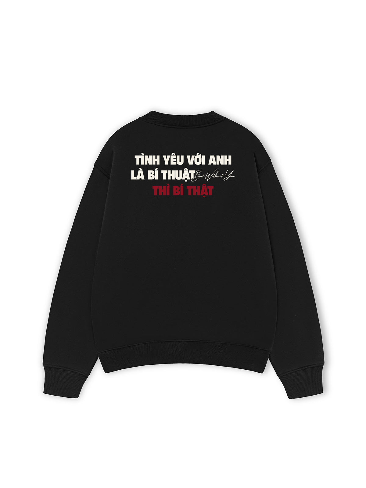 Áo Sweater Nỉ Hai Da Tình Yêu Với Anh