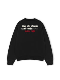 Áo Sweater Nỉ Hai Da Tình Yêu Với Anh