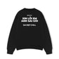 Áo Sweater Nỉ Hai Da Xin Lỗi Em