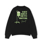 Áo Sweater Nỉ Hai Da Blood Type Is Matcha