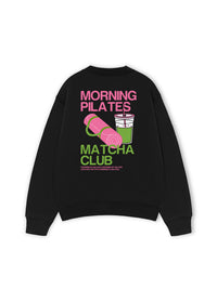 Áo Sweater Nỉ Hai Da Morning Pilates