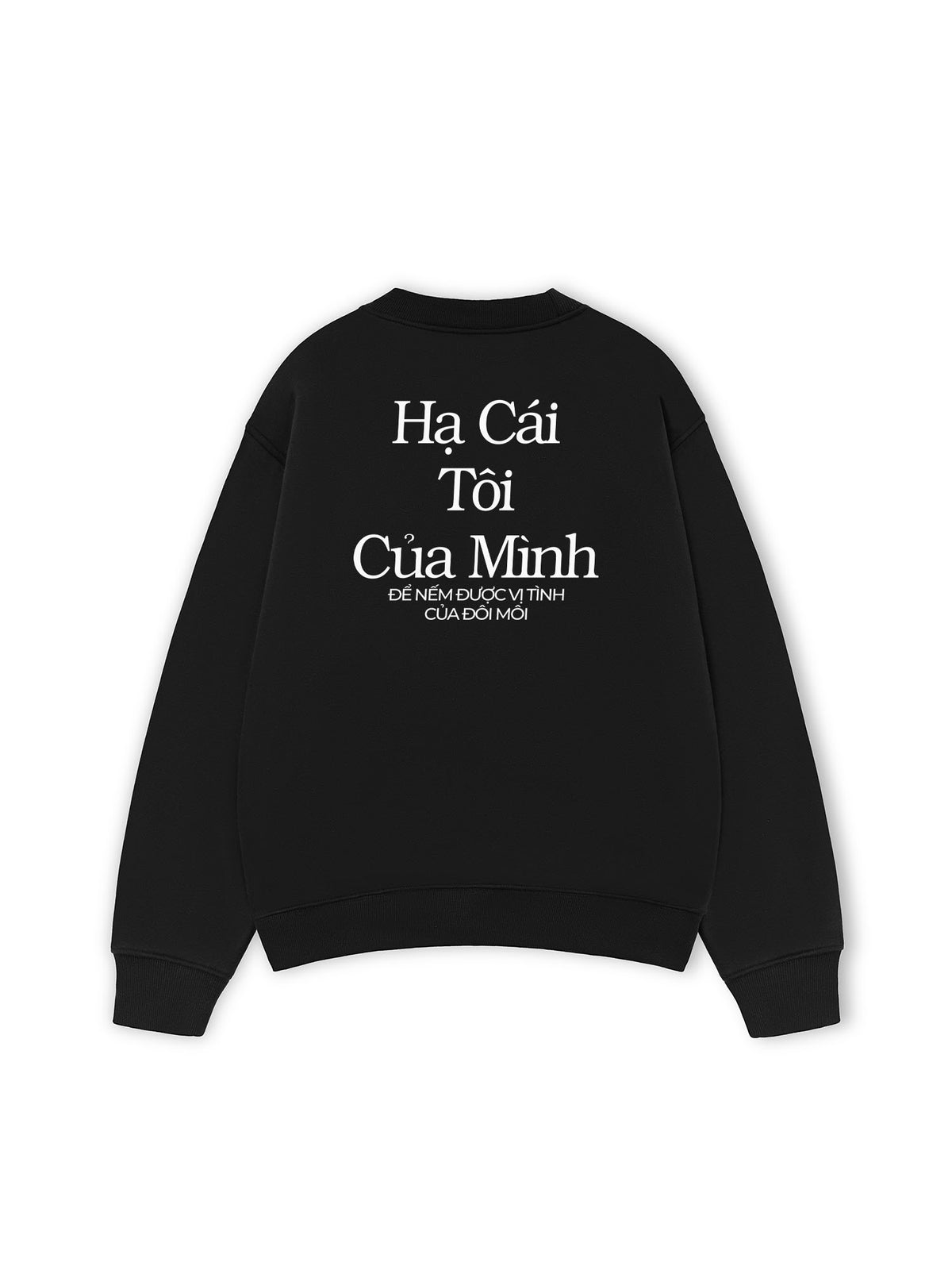 Áo Sweater Nỉ Hai Da Hạ Cái Tôi Của Mình
