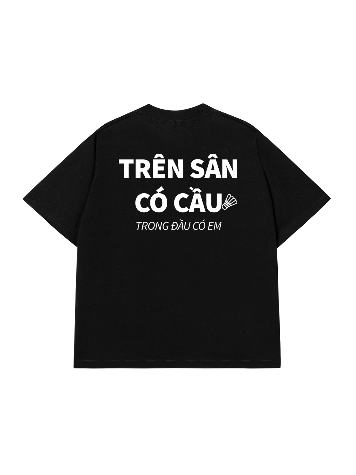 Áo Thun Relaxed Fit Trên Sân Có Cầu
