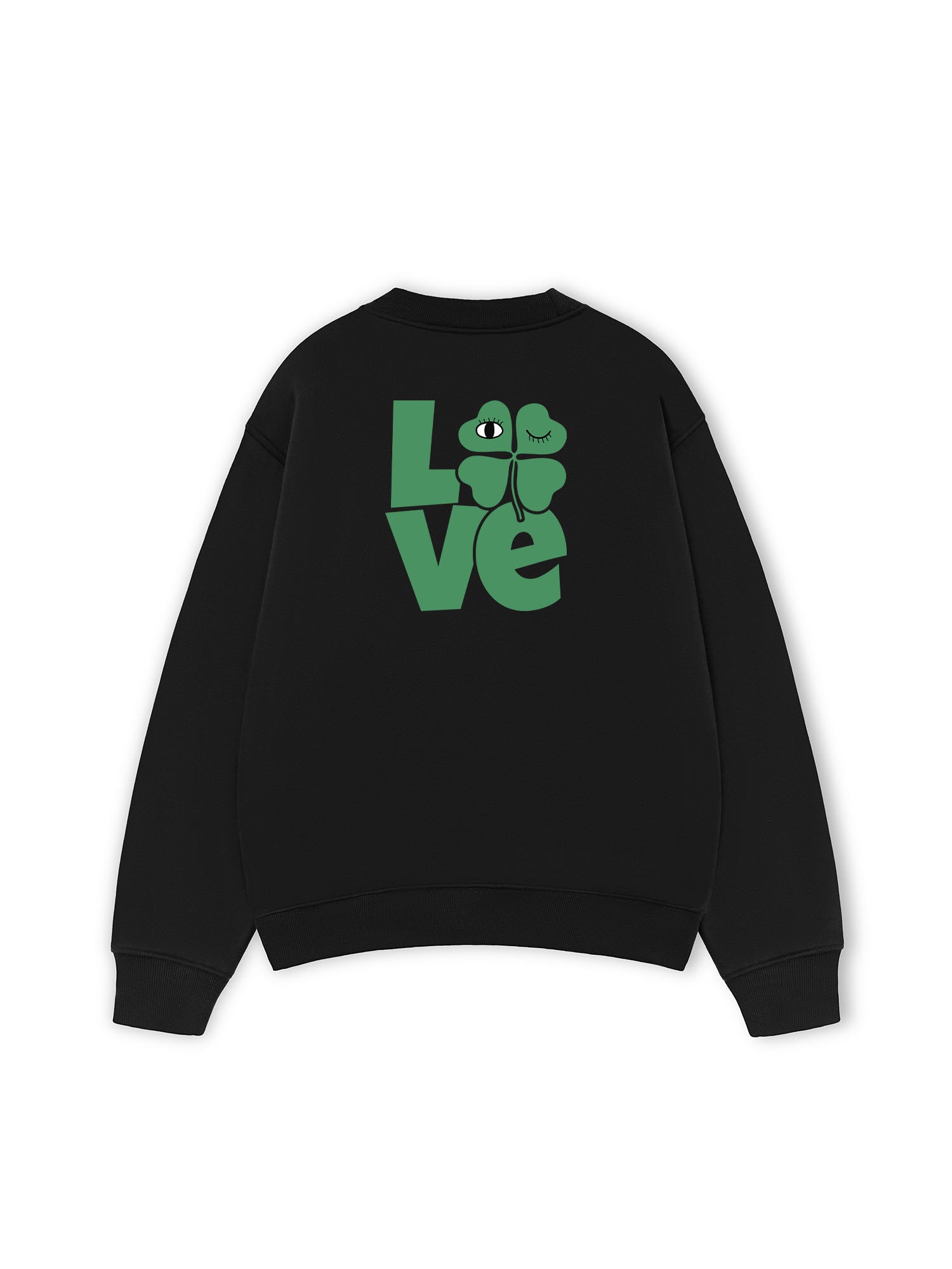Áo Sweater Nỉ Hai Da  Luck Love