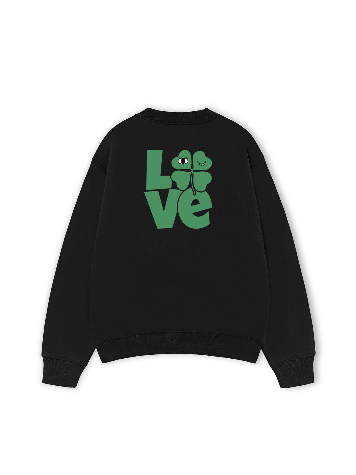 Áo Sweater Nỉ Hai Da  Luck Love
