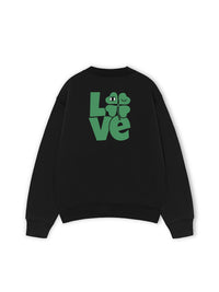 Áo Sweater Nỉ Hai Da  Luck Love