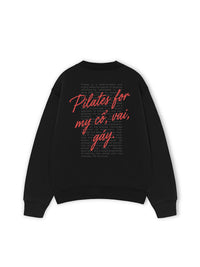 Áo Sweater Nỉ Hai Da Pilates For My Cổ Vai Gáy