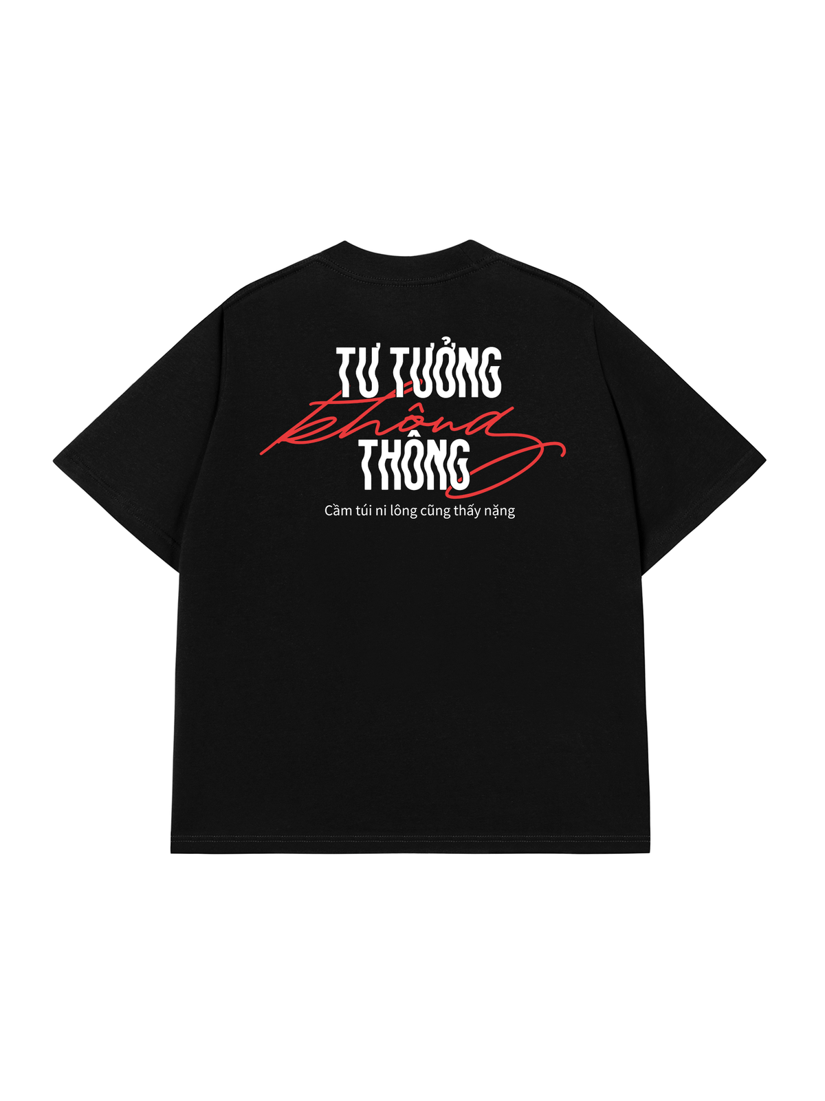Áo Thun Relaxed Fit Tư Tưởng Không Thông