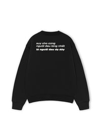 Áo Sweater Nỉ Hai Da Người Đau Lòng Nhất