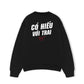 Áo Sweater Nỉ Hai Da Có Hiếu Với Trai