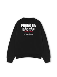 Áo Sweater Nỉ Hai Da Cú Trap Của Anh