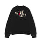 Áo Sweater Nỉ Hai Da Wine Not